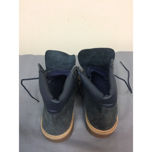 Timberland 9497R 6'' Premium Dark Blue Junior - Women's Ankle  Boots SIZE US 5 - Picture 7 of 10